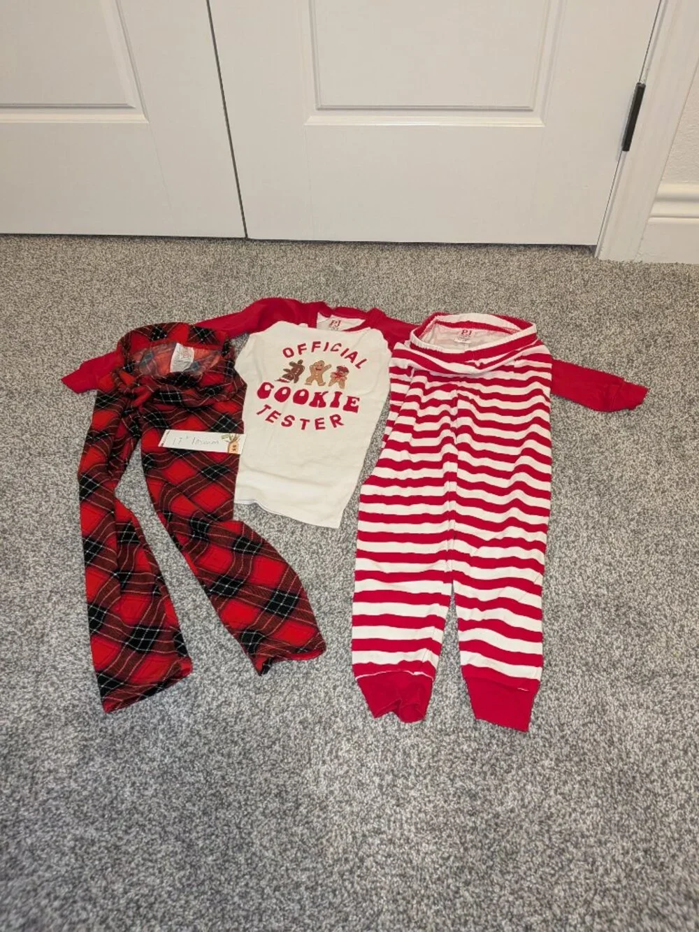 Huge 5T Girls Pajamas & Leggings 16-Piece Lot - Carters / PLACE /Sweet Butterfly